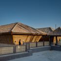 Factory Canteen Agrocel Dhordo / Studio Dot - Exterior Photography, Wood