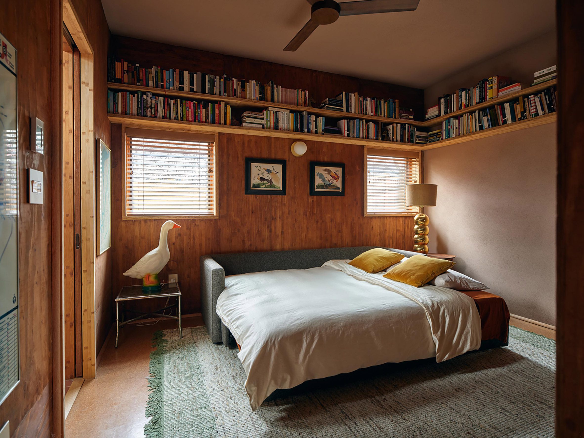 House made of cork and hemp