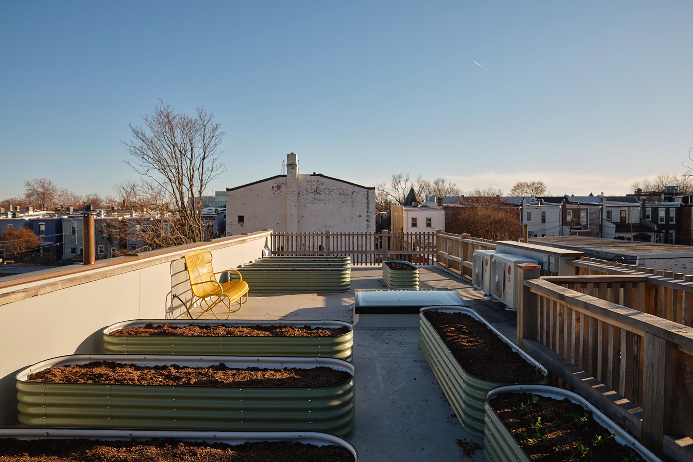 Rooftop garden